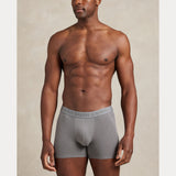 Polo Ralph Lauren Cotton Stretch Boxer Brief  in Black/Grey/White