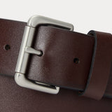 Polo Ralph Lauren Leather Roller-Buckle Belt in Brown