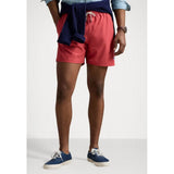 Polo Ralph Lauren Traveller Swimming Trunk In Nantucket Red