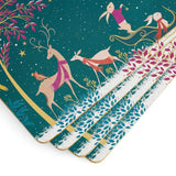 Portmeirion Woodland Tales Set of 4 Deer & Robin Placemats