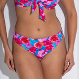 Pour Moi Marrakesh Bikini Bottoms In Blue Pink
