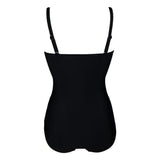 Pour Moi Santa Monica Removable Straps Tummy Control Swimsuit In Black