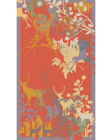 Powder Stag Silhouette Print Scarf