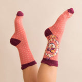 Powder Letter G Ankle Socks
