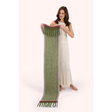 Powder Aria Cosy Scarf In Sage
