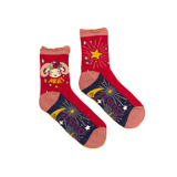 Powder Aries Zodiac Ankle Socks