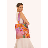 Powder Botany Bliss Canvas Tote Bag In Lavender
