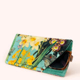 Powder Velvet Sunglasses Pouch In Spring Flora