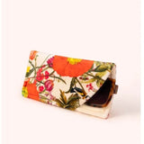 Velvet Sunglasses Pouch Fine Flowers