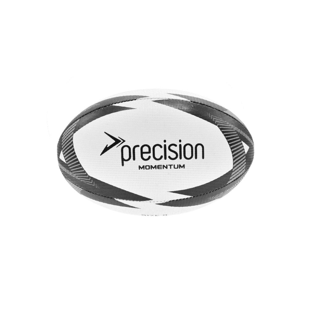 Precision Play Momentum Rugby Training Ball In Grey