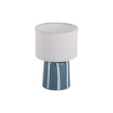 Present Time Table Lamp Verano LED in Blue Stripe