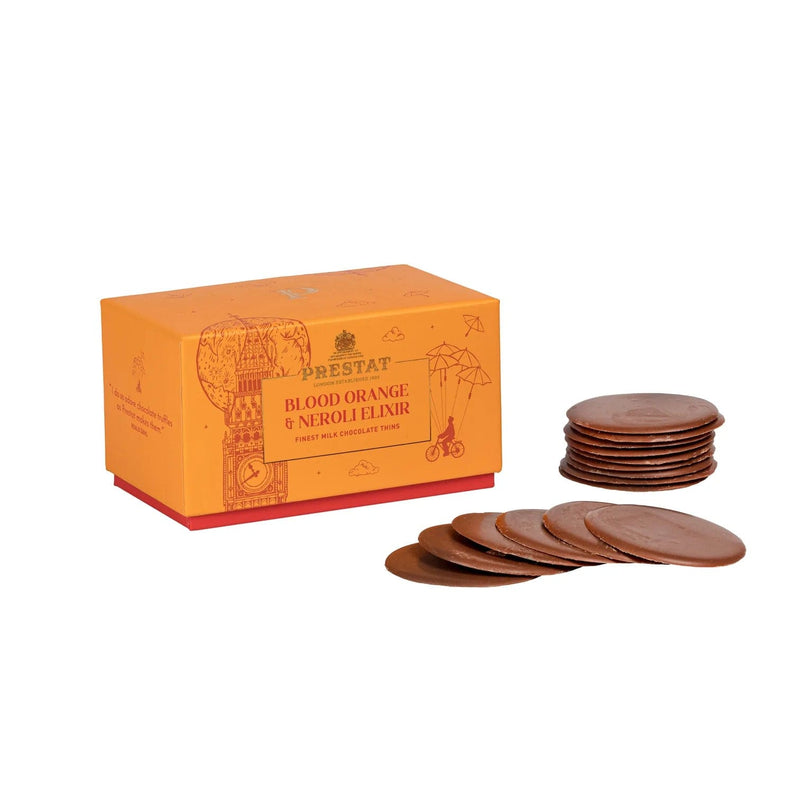 Prestat Thins Chocolate Blood Orange 200G