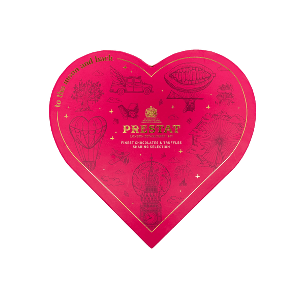 Prestat To The Moon And Back Love Chocolates Heart Sharing Selection