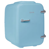 Abode Mini Fridge In Blue 4L