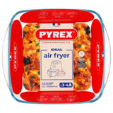Pyrex Glass Baking Dish (25x22cm) Air Fryer Transparent