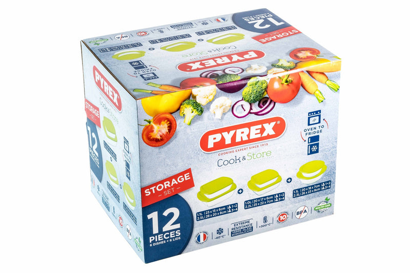 Pyrex 12 Piece Cook And Serve