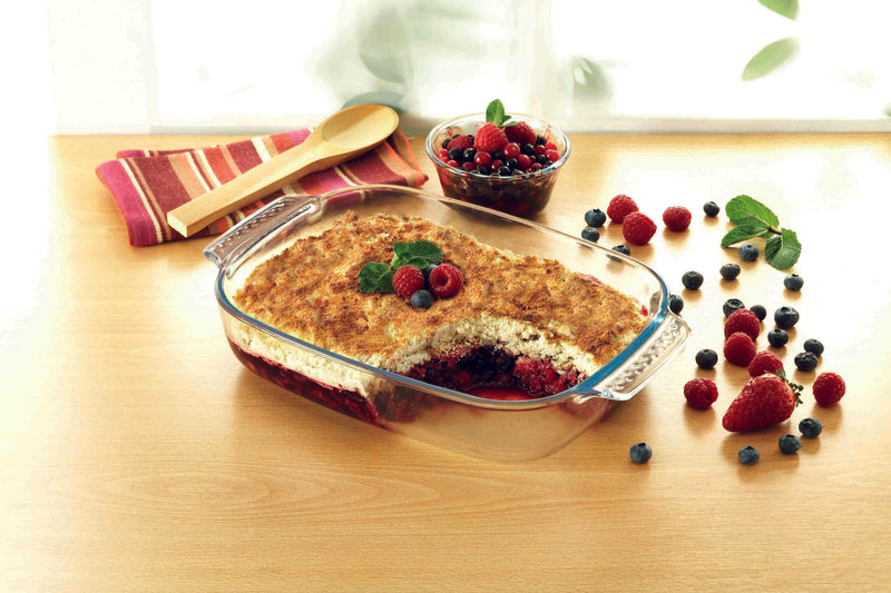 Pyrex Classic 2 Piece Medium Roaster Set