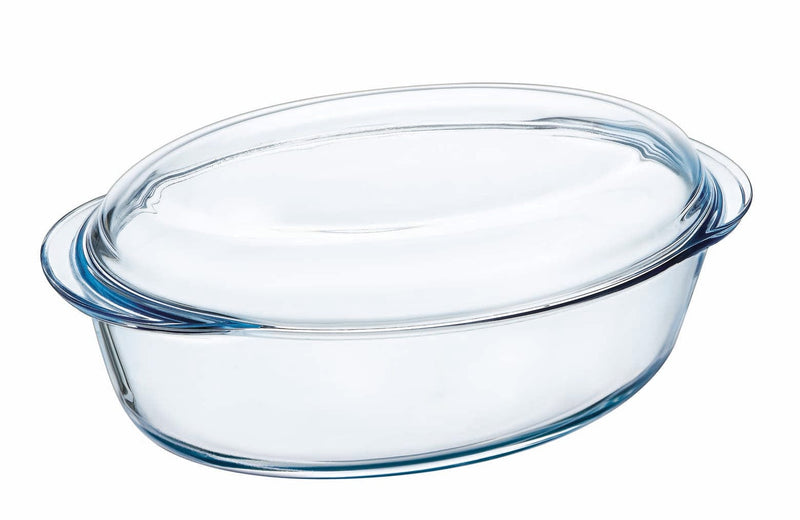 Pyrex Oval Glass Casserole Dish 4.5L