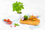 Pyrex Rectangle Roaster And Round Casserole Set