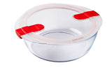 Pyrex Round Dish With Lid 2.3L