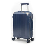 Qubed Guarded 55cm 4-Wheel Cabin Case In Navy