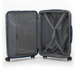 Qubed Guarded 55cm 4-Wheel Cabin Case In Navy