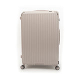 Qubed Guarded 78cm 4-Wheel Expandable Suitcase In Putty