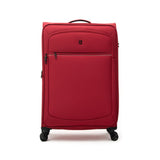Qubed Segment 2.0 75cm 4-Wheel Expandable Suitcase In Red