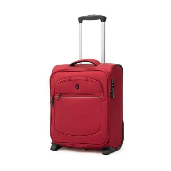 Qubed Segment 2.0 easyJet 'Free on Board' 2-Wheel Underseat Cabin Case in Red