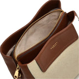 Radley Dukes Place Canvas Medium Compartment Crossbody In Tortoise