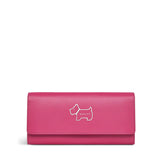Radley Heritage Dog Outline Large Flapover Purse in Coulis