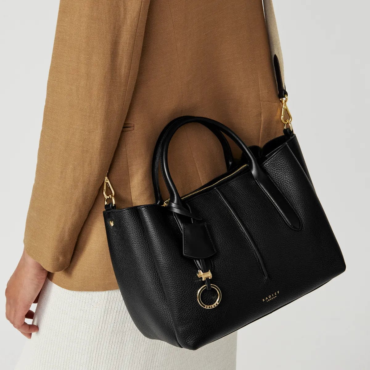 Radley Hillgate Place Medium Grab Multiway in Black