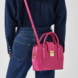 Radley Liverpool Street 2.0 Weave Sml Ziptop in Coulis