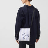 Radley Palace Gardens Stripe Small Ziptop Crossbody in Chalk