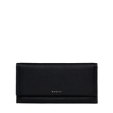 Radley Oak Street Large Flapover Purse in Black