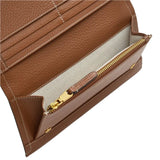 Radley Oak Street Large Flapover Purse in Saddle