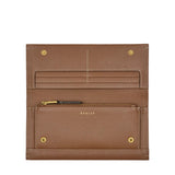Radley Oak Street Large Flapover Purse in Saddle