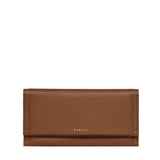 Radley Oak Street Large Flapover Purse in Saddle
