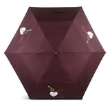Radley Responsible Handbag Umbrella in Dark Cherry
