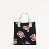 Radley Abstract Floral Small Open Top Grab In Black