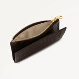 Radley Coin Street Medium Ziptop Purse in Dark Oak