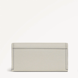 Radley Cut Out Floral Large Flapover Purse In Chalk