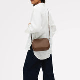 Radley Dukes Place Leather Medium Zip Top Cross Body Bag In Chocolate