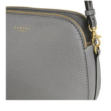 Radley Dukes Place Medium Zip-Top Cross Body in Cloud Burst Grey