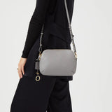 Radley Dukes Place Medium Zip-Top Cross Body in Cloud Burst Grey