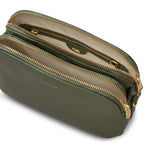 Radley Dukes Place Medium Ziptop Crossbody in Dark Olive