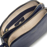 Radley Dukes Place Medium Ziptop Crossbody in Ink Blue
