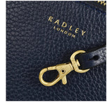 Radley Dukes Place Medium Ziptop Crossbody in Ink Blue