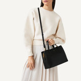 Radley Dukes Place Medium Ziptop Grab Bag In Black