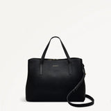 Radley Dukes Place Medium Ziptop Grab Bag In Black